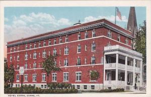 Vermont Barre Hotel Barre Curteich