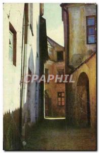 Postcard Old Linnuse Toompeal Linnuse The Street On Toompea Die Finland Finland