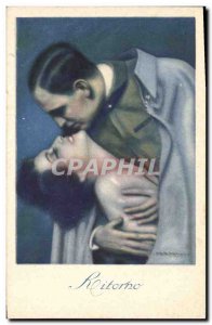 Old Postcard Fantasy Illustrator Woman Nanni