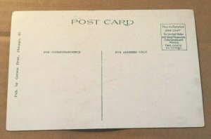 VINTAGE .01 POSTCARD UNUSED - LOOKING NORTH, CLARK ST. FROM MONROE, CHICAGO ILL.