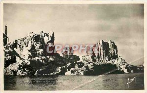 Old Postcard Island Brehat C N Rocks Guerside