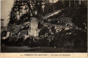 CPA Militaire Clermont-En-Argonne - Vue prise rue Gambetta (91837)