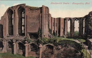 England Kenilworth Castle Banqueting Hall