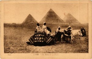 CPA Lehnert & Landrock 1052 Cairo - The Pyramids of Gizeh EGYPT (917502)