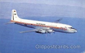 CAT Civil Air Transport Douglas DC-6B Airplane, Aviation, Unused light corner...