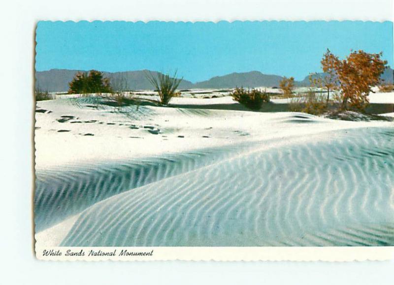 Vintage Postcard White Sands National  Monument Park New Mexico  # 2680