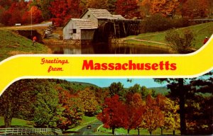 Massachusetts Greetings Split View