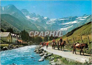 Modern Postcard Our Beautiful Pyrenees Gavarnie Return of Gavarnie exceptiona...