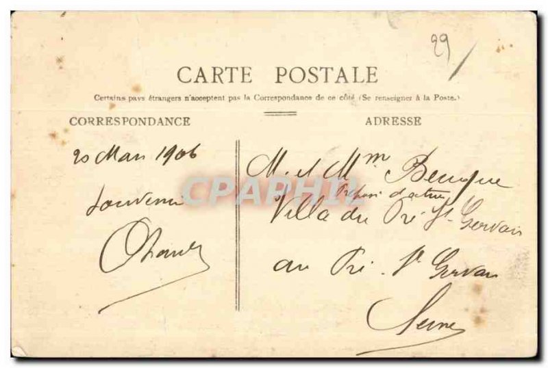 Postcard Old Brest Arsenal