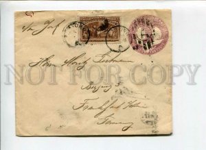 3008327 USA real posted cover to GERMANY in 1893 year