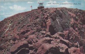 Colorado Pikes Peak Panorama Of Summit