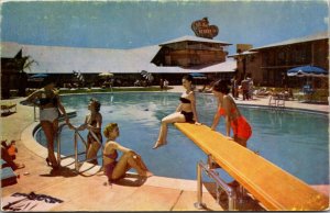 Postcard Swimming Pool at Wilbur Clark's Desert Inn in Las Vegas, Nevada