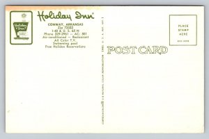 Holiday Inn   Conway  Arkansas  Postcard