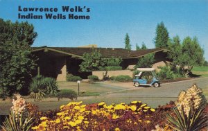 Lawrence Welk's Indian Wells Home USA Jazz Musician Postcard