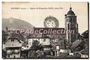 Postcard Old Church St Hippolyte Poligny