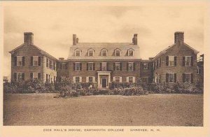 New Hampshire Hanover Dartmouth College Dick Halls House Albertype