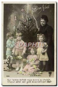 Old Postcard Fantasy Christmas Child