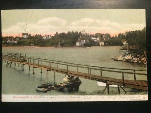 Vintage Postcard 1906 Christmas Cove Maine