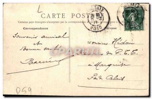 Old Postcard Roubaix The new city hall construction