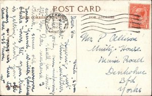 Vintage Postcard Postman Knocker Please Write