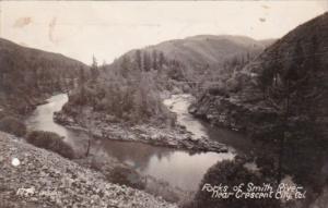 Forks Of Smith River Near Crescent City California 1945  Real Photo