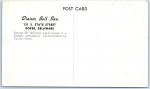 DOVER, Delaware  DE     Roadside  DINNER BELL INN    Postcard