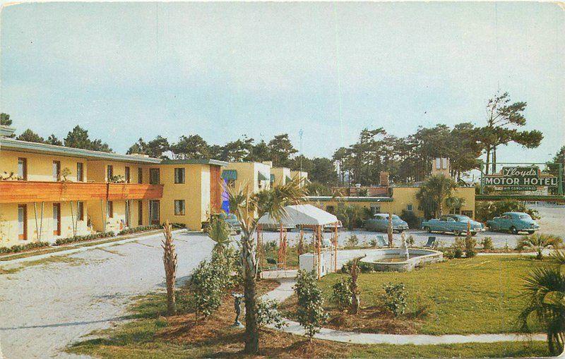 1950s Lloyd's Motel Villa Restaurant Myrtle Beach South Carolina Coastal 1369