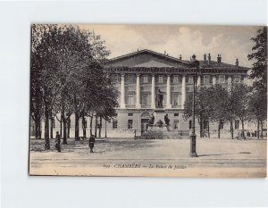 Postcard Le Palais de Justice Chambéry France