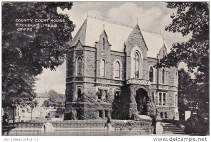 Massachusetts Fitchburg County Court House