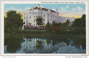 Iowa Ames Memorial Union Building Iowa State College C1939 urteich