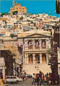 Postcard Modern Syros Ermoupolis City Hall