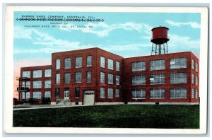 c1920s Barnes Shoe Company Exterior Centralia Illinois IL Unposted Tank Postcard