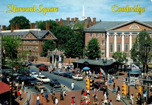 Massachusetts Cambridge Harvard Square and Harvard University