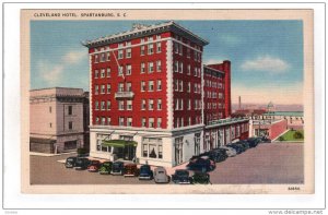 SPARTANBURG, South Carolina; Cleveland Hotel, 30-40s