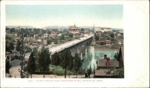 Knoxville Tennessee TN County Bridge Detroit Pub c1905 Vintage Postcard