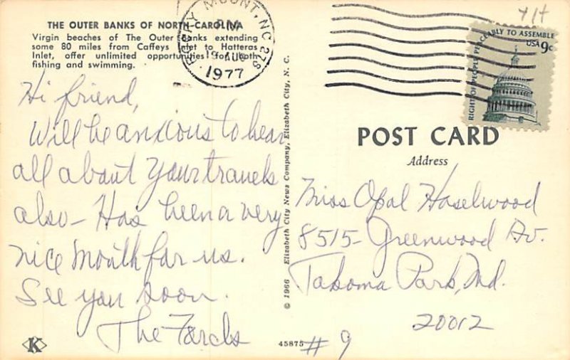 Virgin Beaches Misc, North Carolina NC