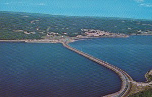 Canada Canso Causeway Looking Towards Cape Breton Nova Scotia