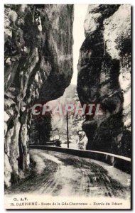 Dauphine Old Postcard Road Gde Chartreuse Entree desert