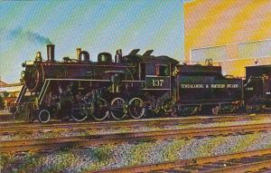 Temiskaming and Northern Ontarion Railway Class M-3-E Locomotive No 137 At No...