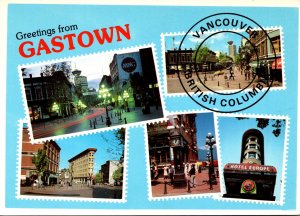 Greetings From Gastown Vancouver Canada  With Multi Views