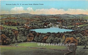 Seen from Zbaren Farm - Kenoza Lake, New York NY Postcard
