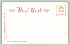 Winthrop  Massachusetts  Beach Boulevard  Crest Hotel    Postcard