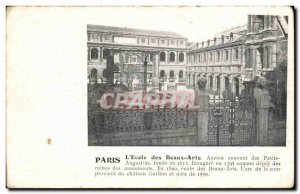 Old Postcard Paris School of Fine Arts Former convent of Augustinian Fathers