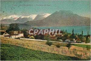 Old Postcard Lake Annecy Vevrier Lake