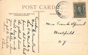 Coliseum CHICAGO Illinois Arena 1908 Vintage Postcard