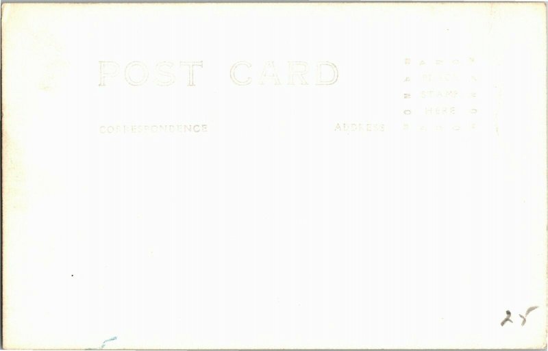 RPC Ice on Squam River NH February 1934 Vintage Postcard Q40