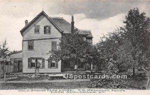 Cold Spring Farm House - Loch Sheldrake, New York NY Postcard
