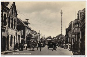 RP: Curacao , Netherland Antilles , 20-40s ; Street view ; Breedestraat Otrab...