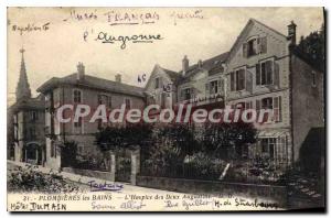 Old Postcard Plombieres Les Bains Hospice Des Deux Augustinians