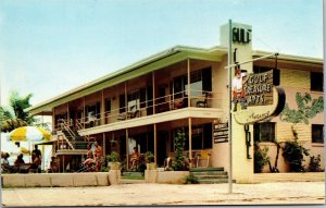 Vtg St Petersburg Florida FL Gulf Treasue Apartments Treasue Island Postcard